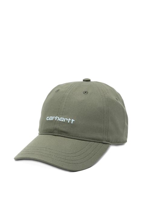 canvas script cap man green CARHARTT WIP | I0288763PM.XX